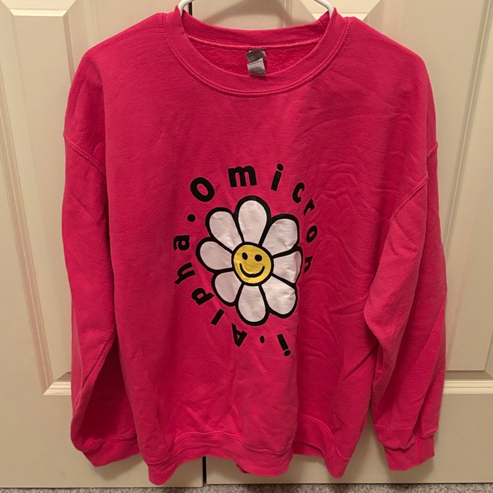 Pink Floral Sorority Sweatshirt